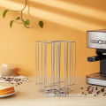 Rotating coffee capsule rack